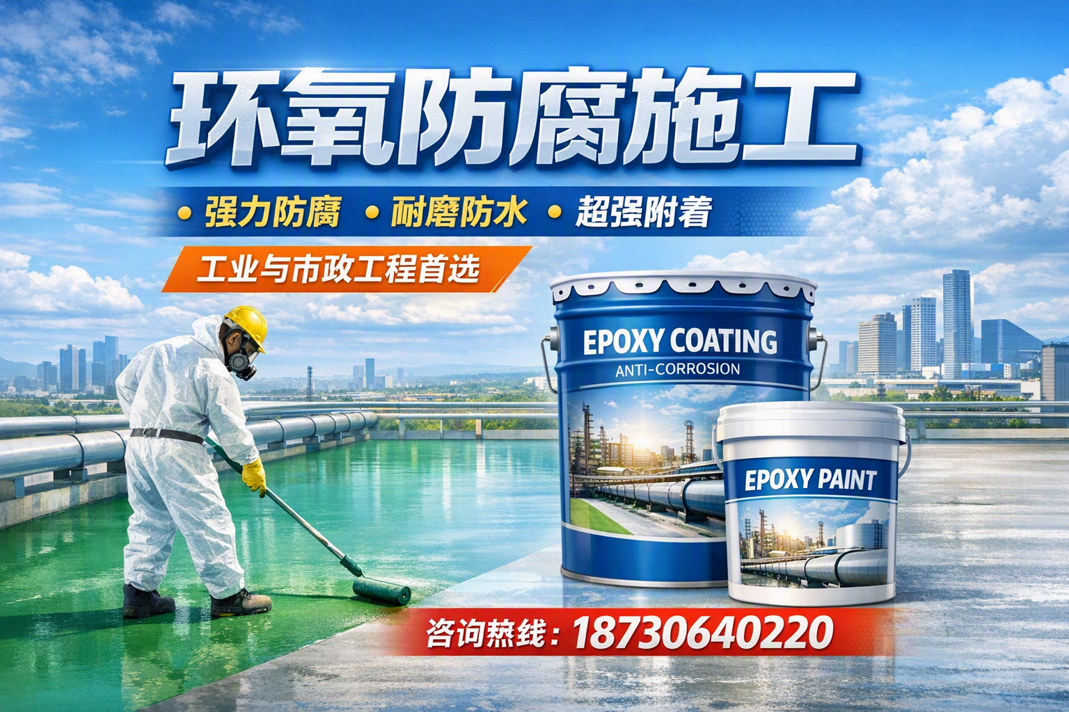 在 蚌埠 进行环氧防腐施工的注意事项