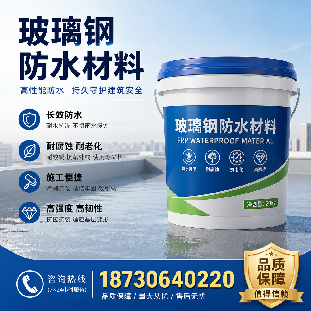 专家解析：玻璃钢防水材料的市场前景分析在 蚌埠