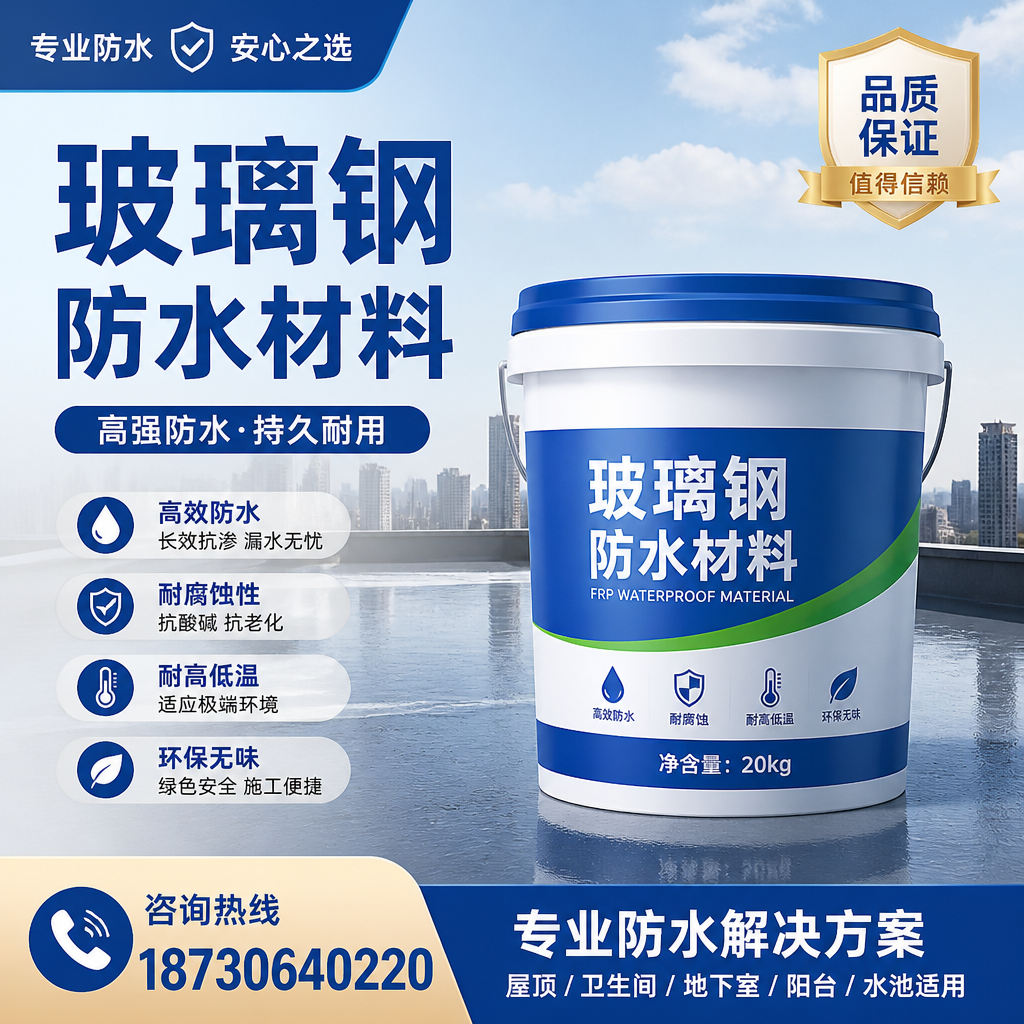 了解玻璃钢防水材料的市场趋势，蚌埠 企业不可不知